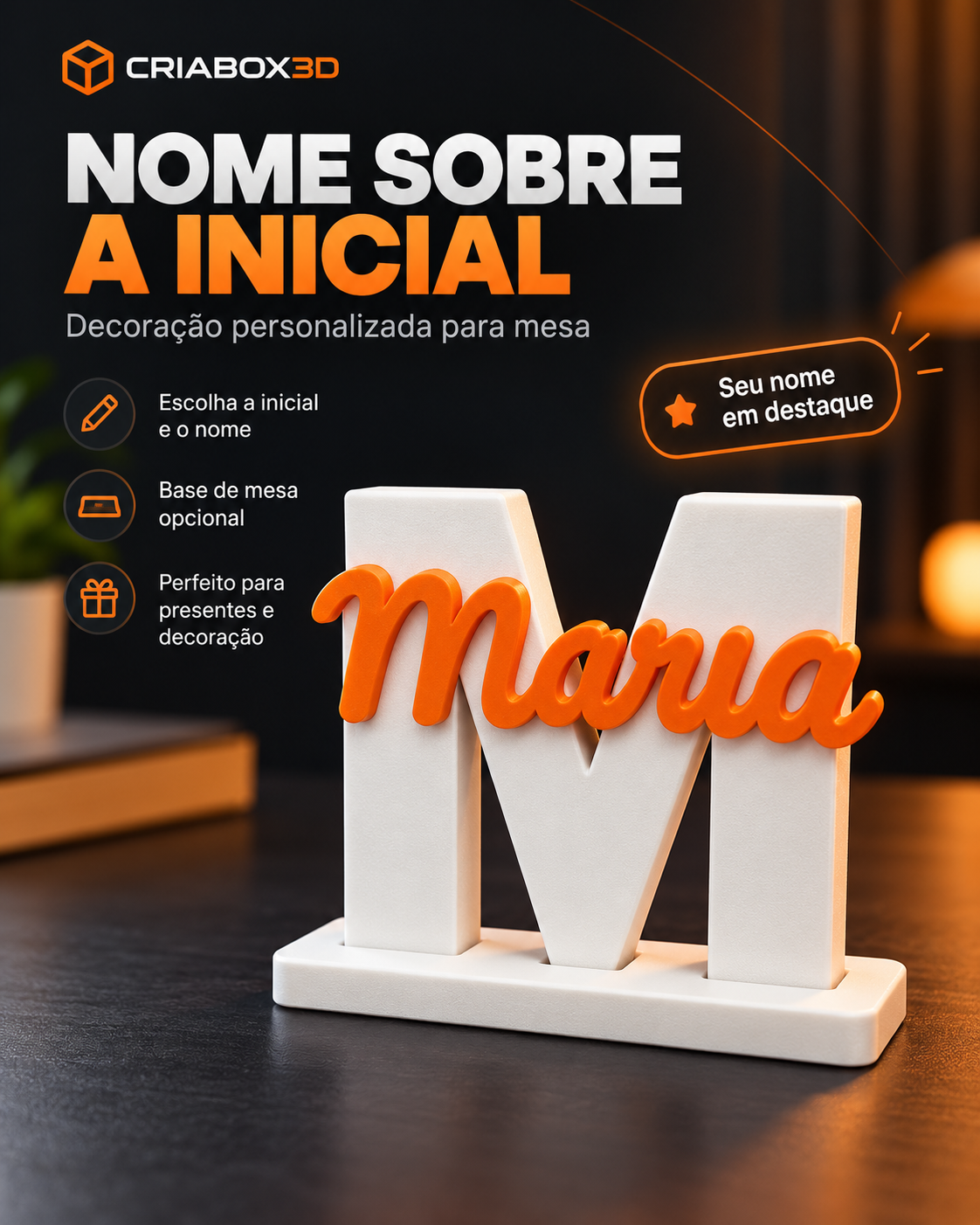 Nome sobre a Inicial